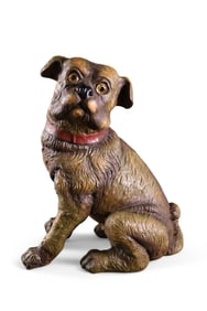 SEATED DOG FIGURE
