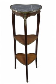 FRENCH HEART SHAPED PLANT STAND