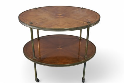 INLAID SIDE TABLE