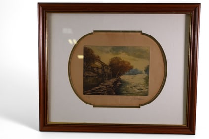 FRAMED FRENCH PRINT