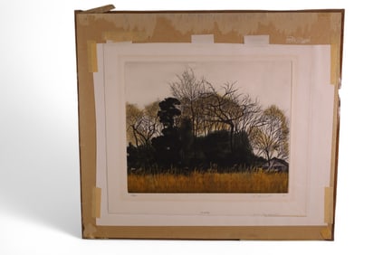 SHOGO OKAMOTO WOODBLOCK PRINT