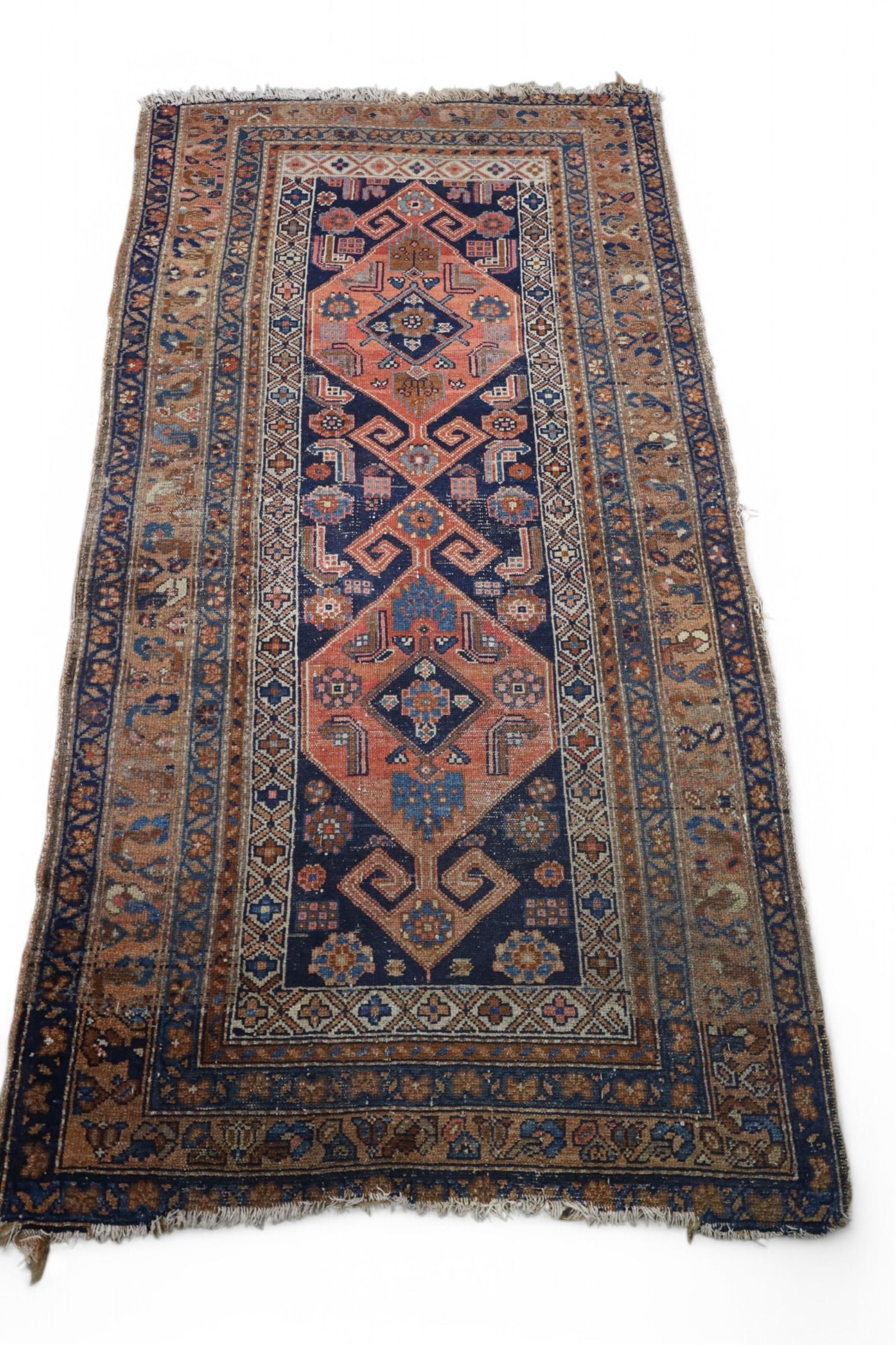 APPROX 6' 8" x 3' 5" HANDMADE WOOL RUG (1 of 6)