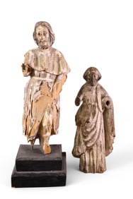 2 ANTIQUE RELIGIOUS SANTOS