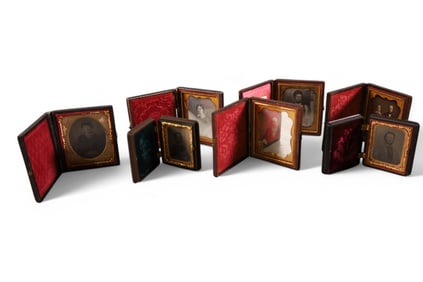 7 DAGUERROTYPES & TIN TYPES