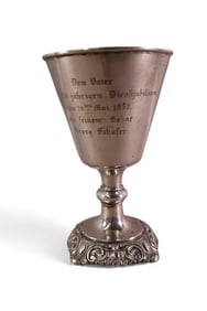STERLING GOBLET
