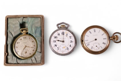 3 POCKETWATCHES