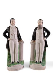 2 STAFFORDSHIRE FIGURES