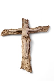 CAPODIMONTE CRUCIFIX