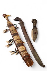 3 TRIBAL KNIVES