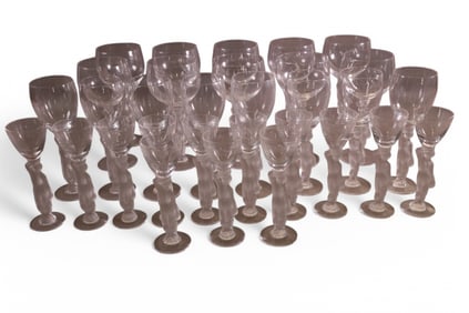 COLLECTION OF FIGURAL STEMS