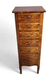 NARROW INLAID ITALIAN LINGERE CHEST