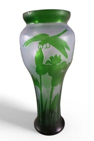 CAMEO ART GLASS VASE