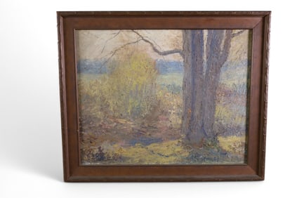 SMALL 1920'S LANDSCAPE PAINTING