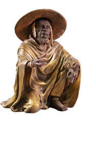 CHINESE BRONZE FIGURE