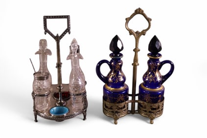 2 CRUET SETS