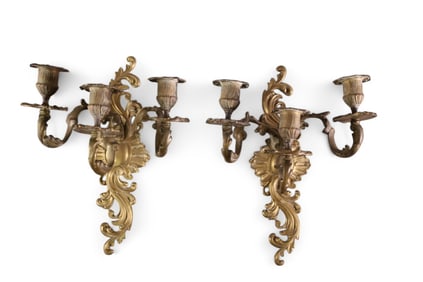 PAIR OF SCONCES