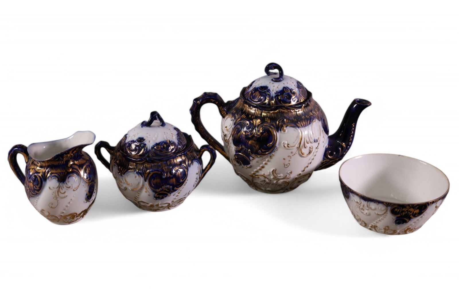 FLOW BLUE TEA SET (1 of 3)