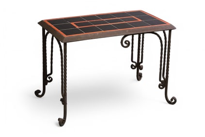 TILE TOP SIDE TABLE