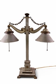 DOUBLE ARM TABLE LAMP
