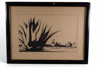 MEXICAN SCENE PRINT