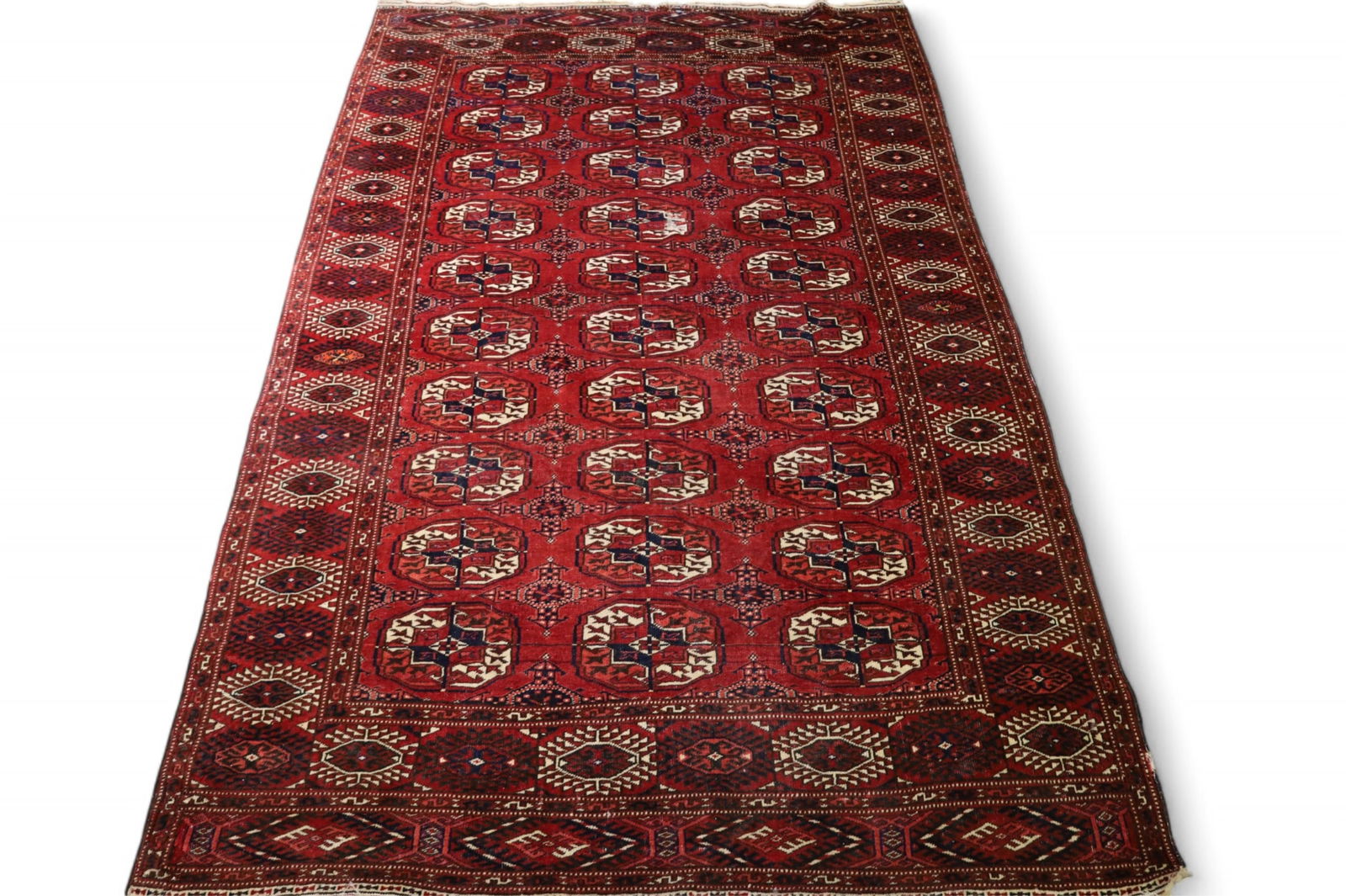 APPROX 7' 9" x 5' 1" HANDMADE WOOL RUG (1 of 5)