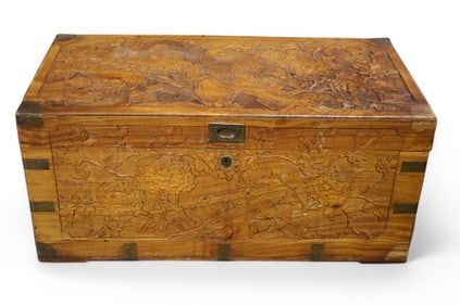 CARVED ASIAN TRUNK