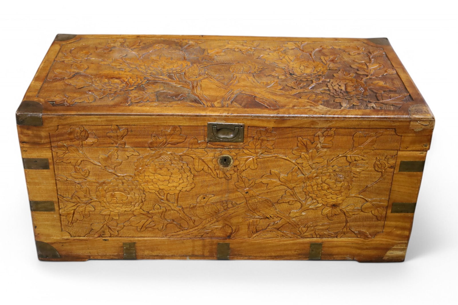 CARVED ASIAN TRUNK (1 of 5)