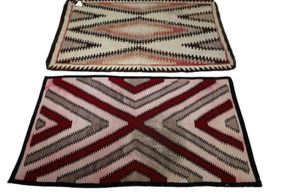 2 NATIVE AMERICAN RUGS