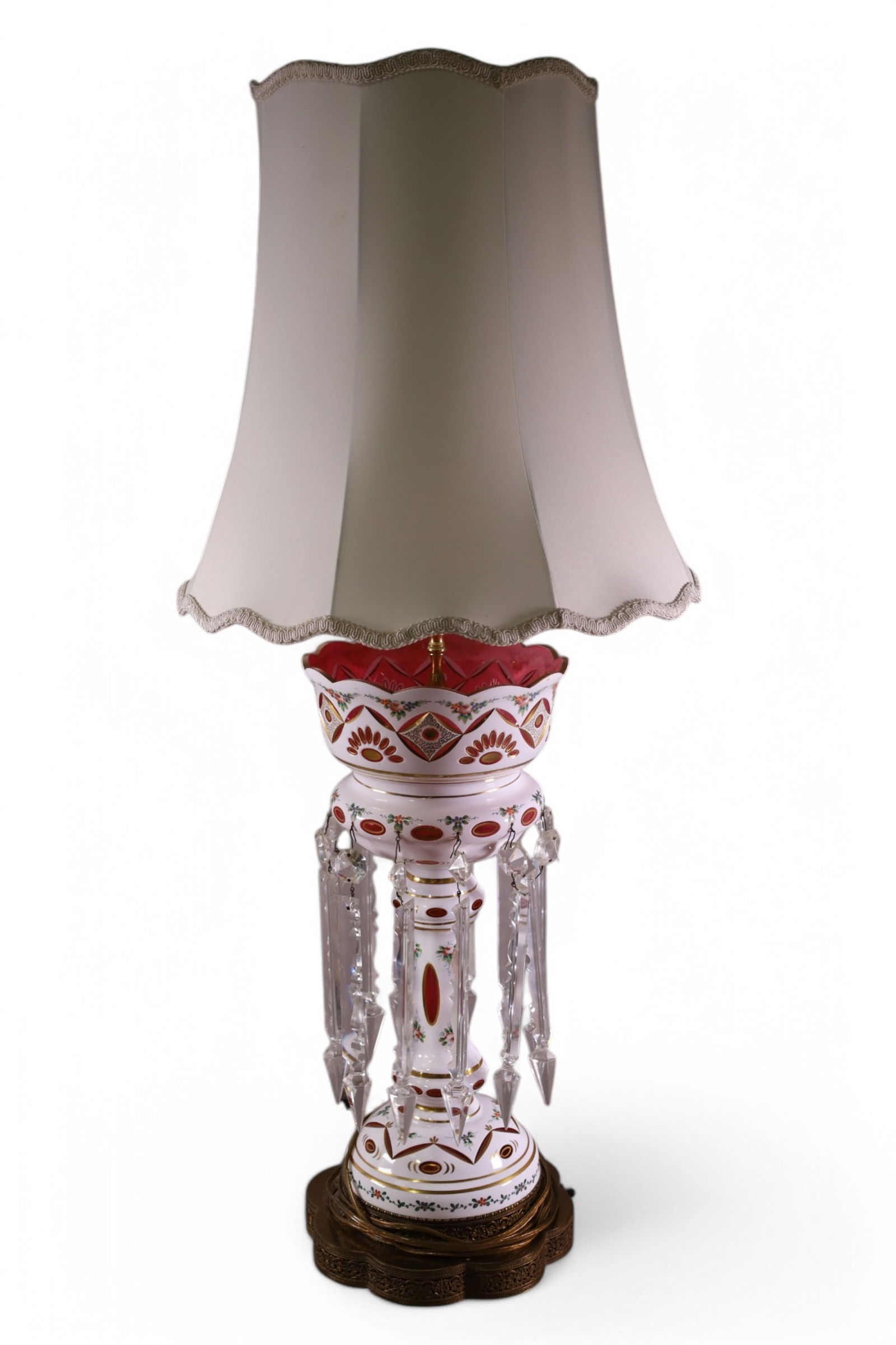 LARGE LUSTER LAMP (1 of 2)