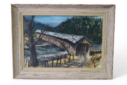 BRIDGE WATERCOLOR