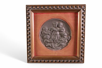FRAMED PLAQUE IN RELIEF