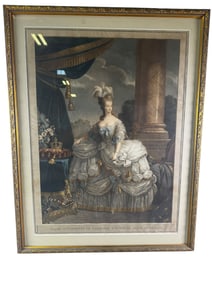 MARIE ANTOINETTE FRAMED PRINT