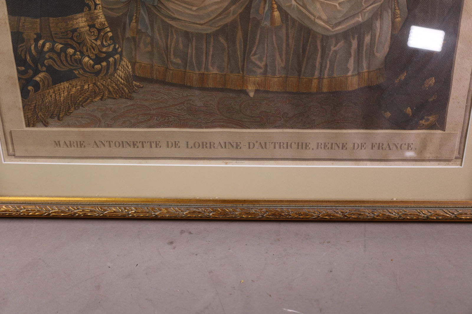 MARIE ANTOINETTE FRAMED PRINT (1 of 5)