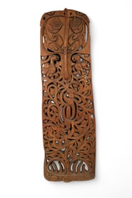 CARVED WOOD PANEL