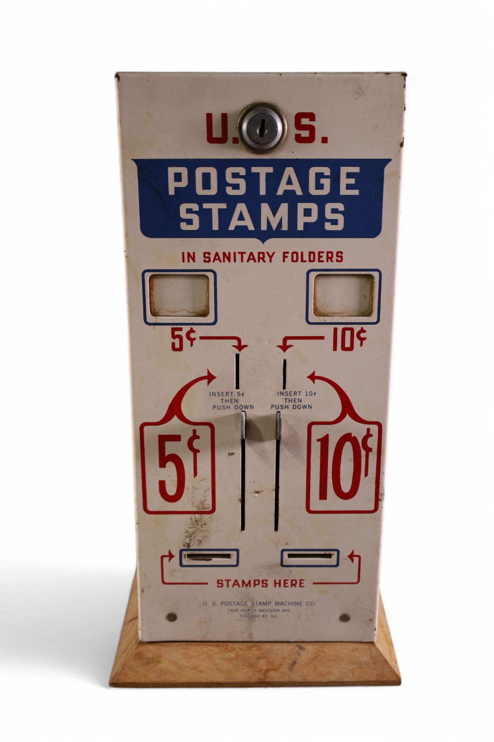 ENAMEL STAMP MACHINE (1 of 2)