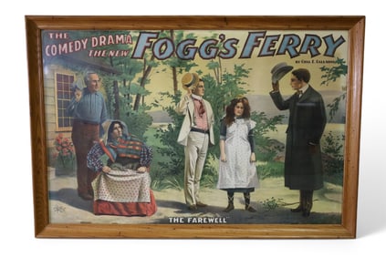 FOGG'S FERRY "THE FAREWELL" LITHOGRAPH