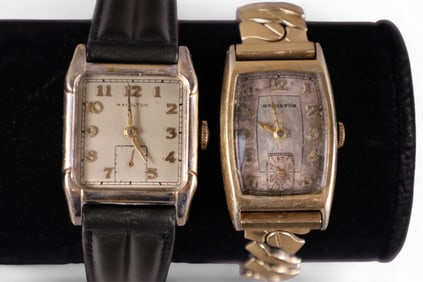 2 HAMILTON WATCHES