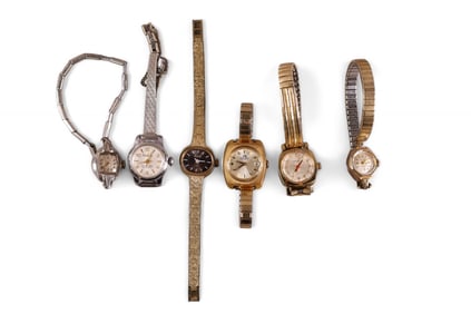 6 LADY'S WATCHES