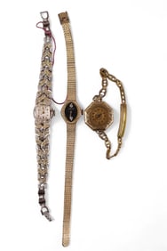 3 LADY'S WATCHES