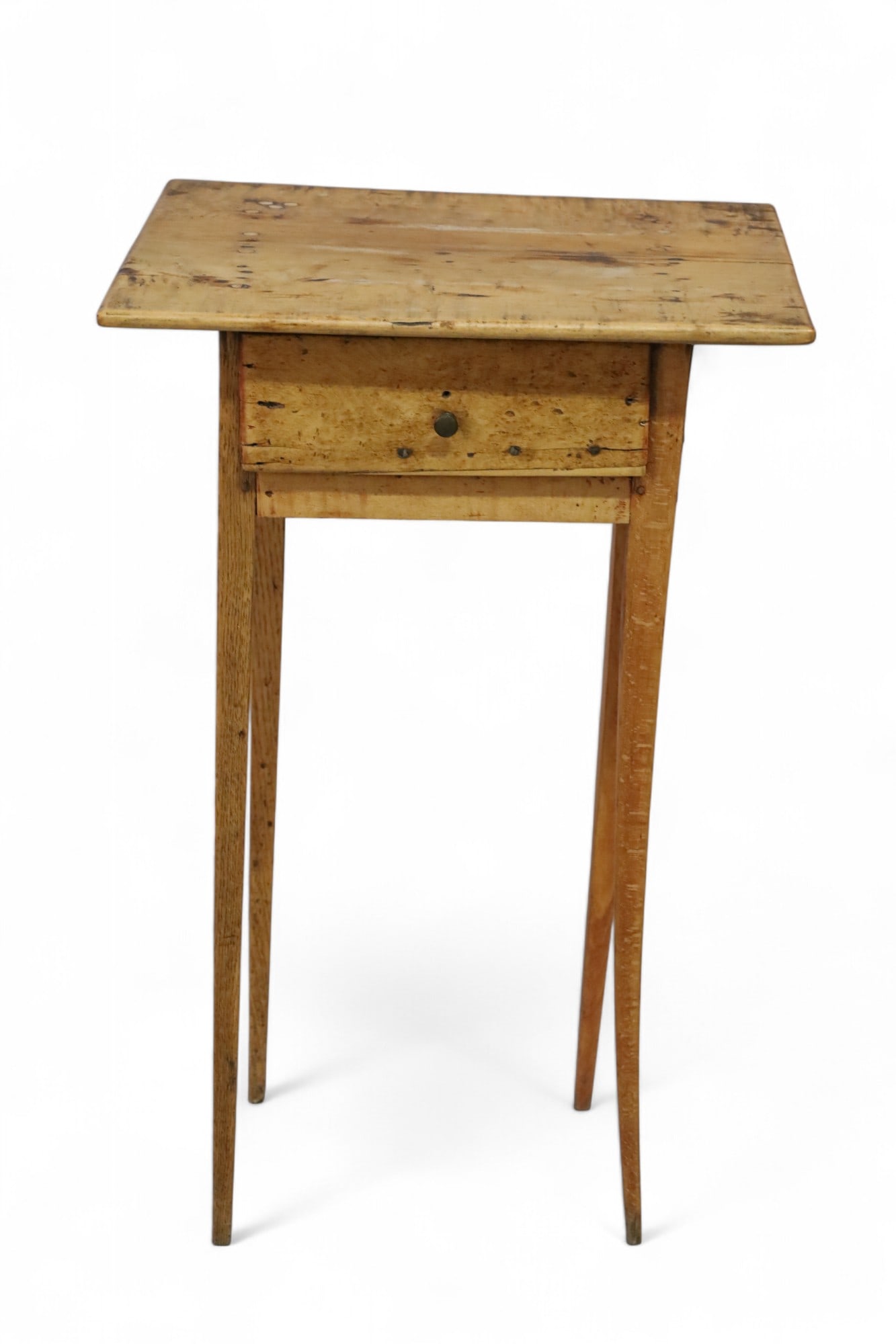 EARLY PINE SIDE TABLE (1 of 2)