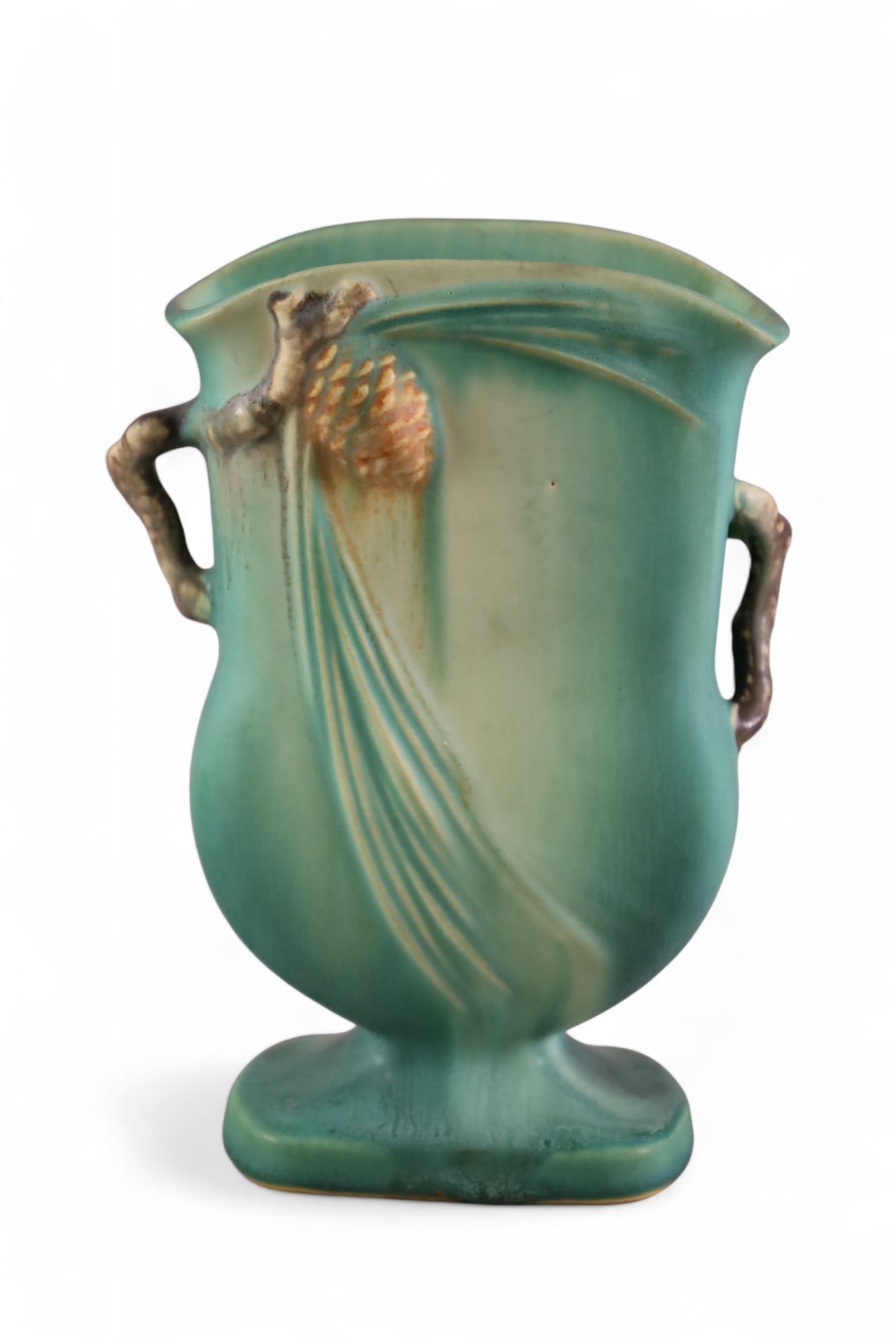 ROSEVILLE PINECONE VASE (1 of 3)