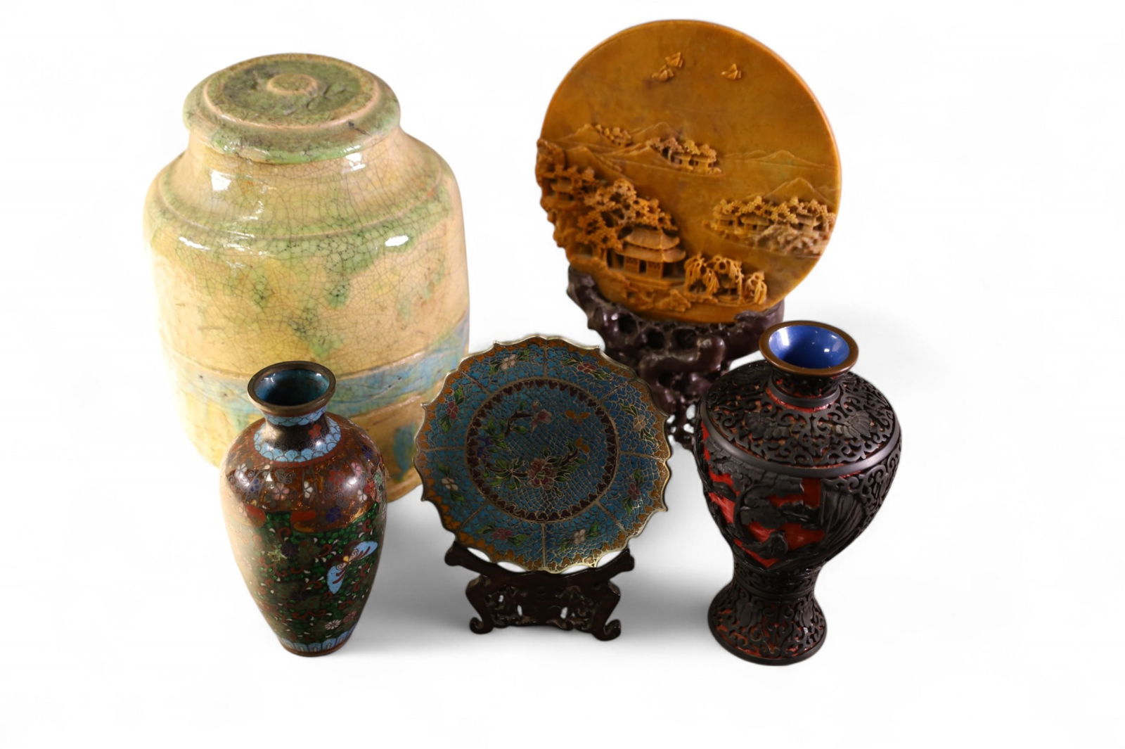 5 CHINESE TABLE ITEMS (1 of 5)