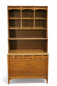 MID CENTURY MODERN WALNUT HUTCH