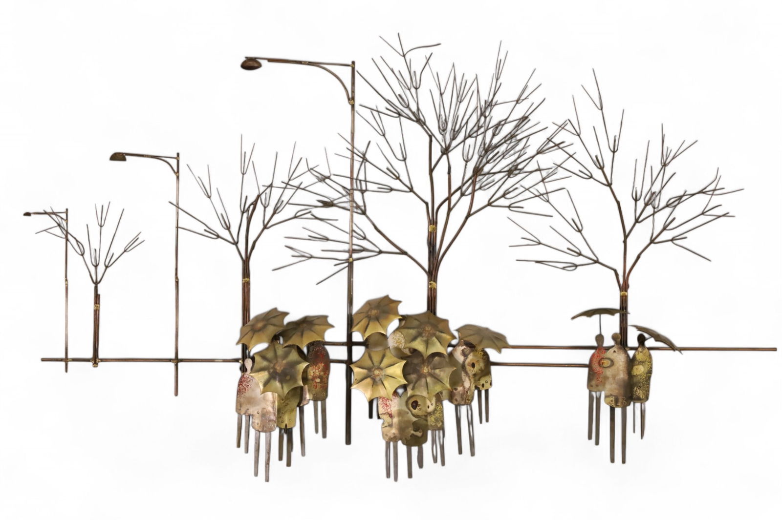 CURTIS JERE WALL SCULPTURE (1 of 2)