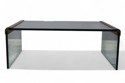 PACE GLASS COFFEE TABLE