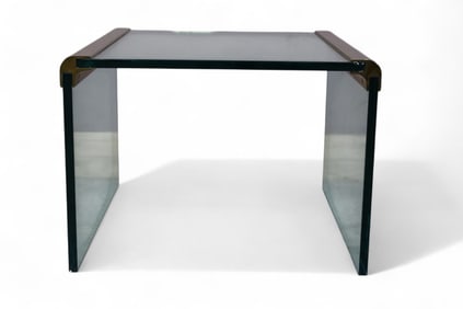 PACE GLASS TOP SIDE TABLE