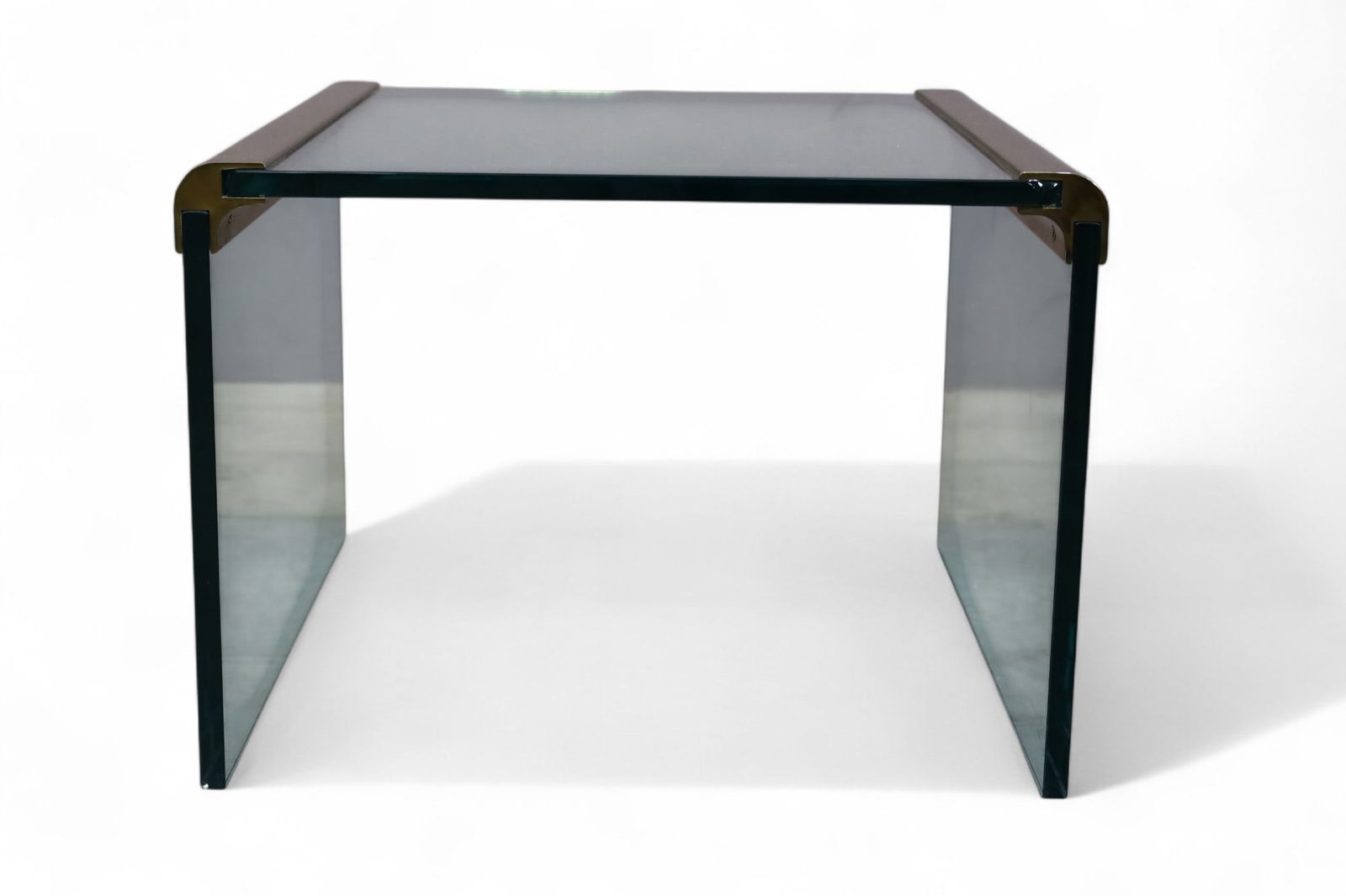 PACE GLASS TOP SIDE TABLE (1 of 7)