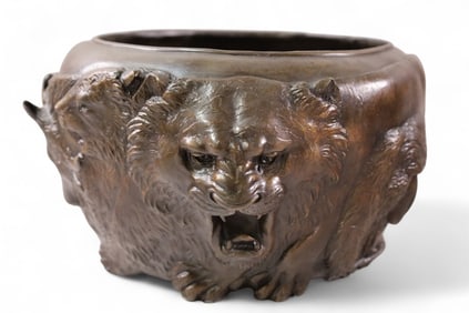 JAPANESE BRONZE BOWL