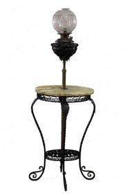VICTORIAN ORGAN LAMP
