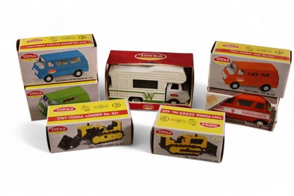 7 TINY TONKA TOYS